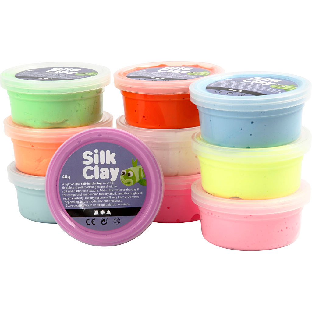 Silk Clay colores surtidos 40 g