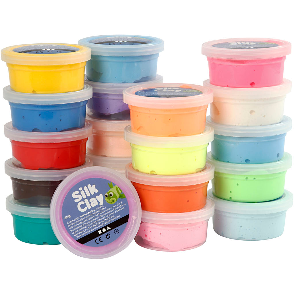 Silk Clay colores surtidos 40 g