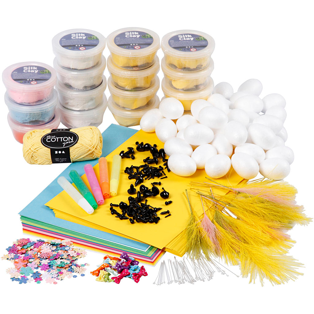 Kit grupal: pollitos de Pascua — 1 set