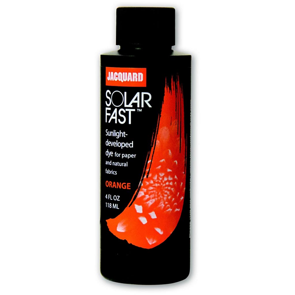 Tinte fotosensible Jacquard Solarfast naranja 118 ml