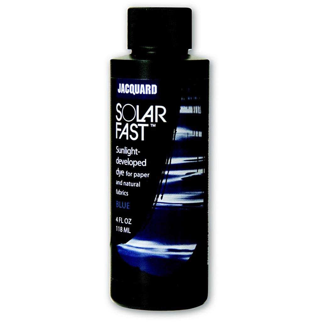 Tinte fotosensible Jacquard Solarfast azul 118 ml