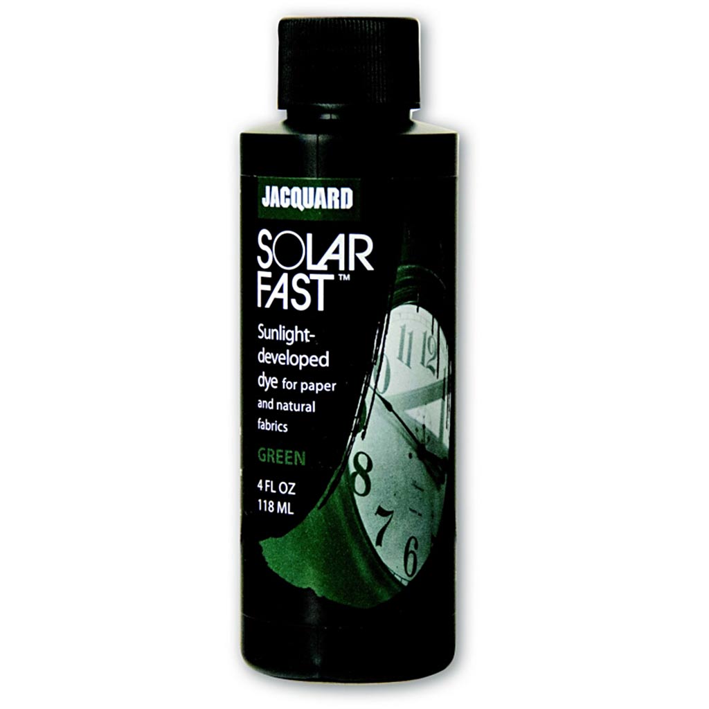 Tinte fotosensible Jacquard Solarfast verde 118 ml