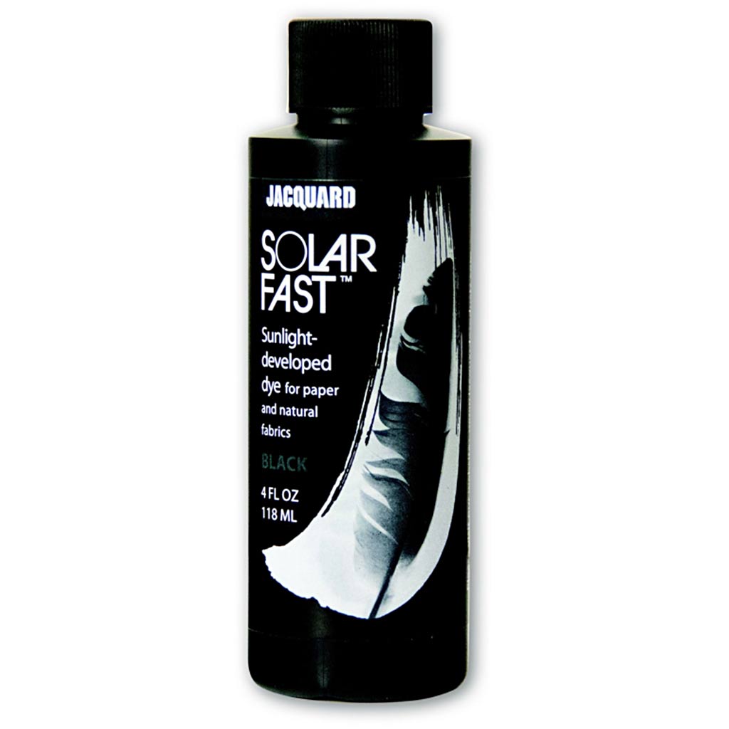 Tinte fotosensible Jacquard Solarfast negro 118 ml