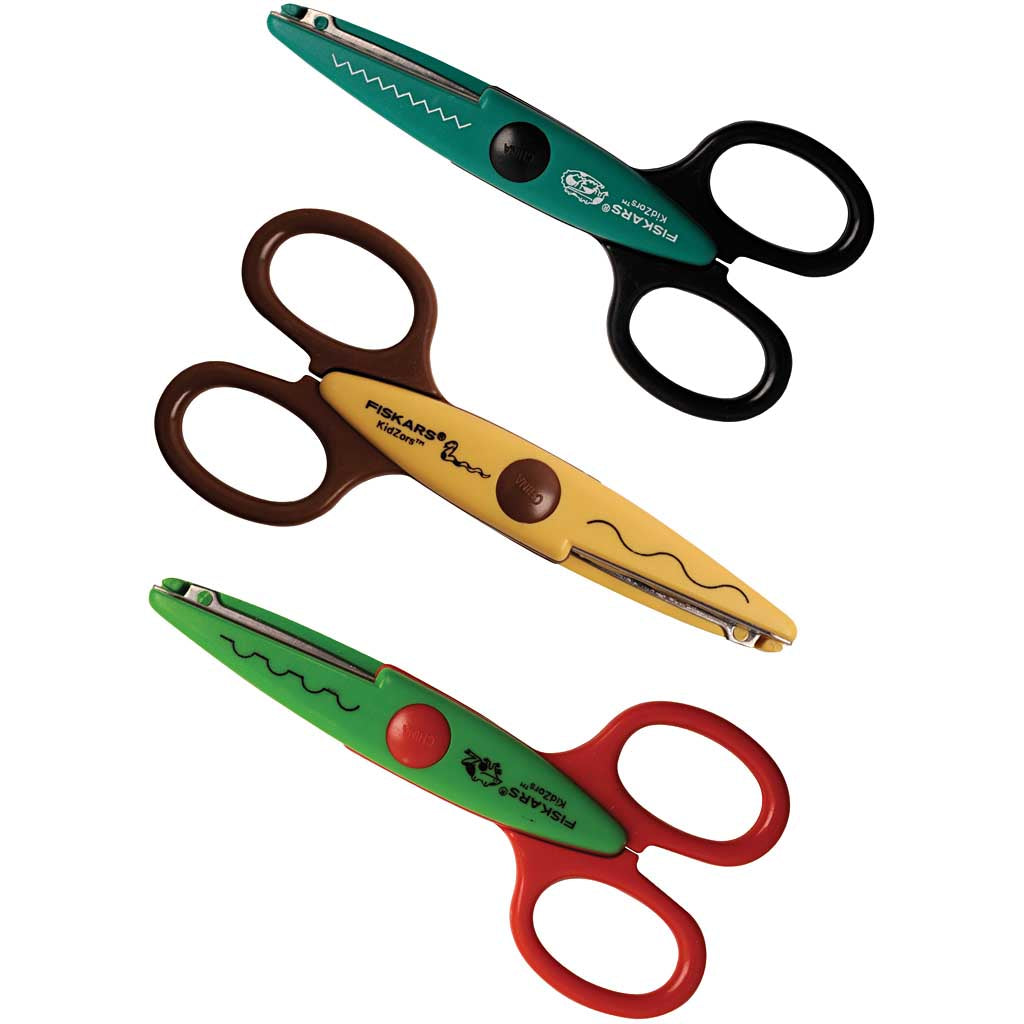 Tijeras decorativas Fiskars Kidzors — 3 ud (1 pack)