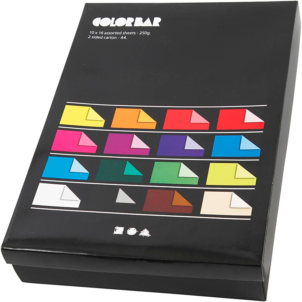 Cartulina Color Bar - 160 hojas stdas