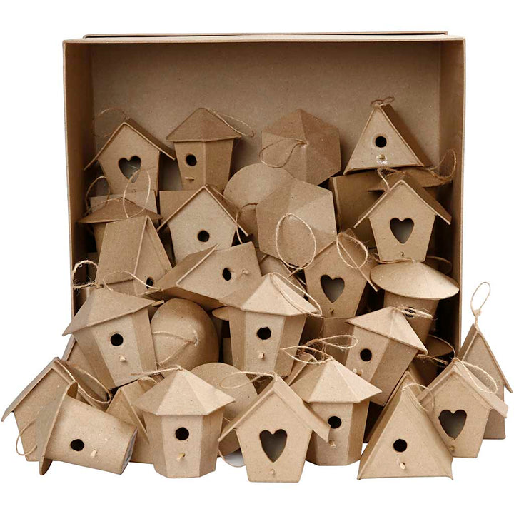Casas de pájaros mini - 60 unidades