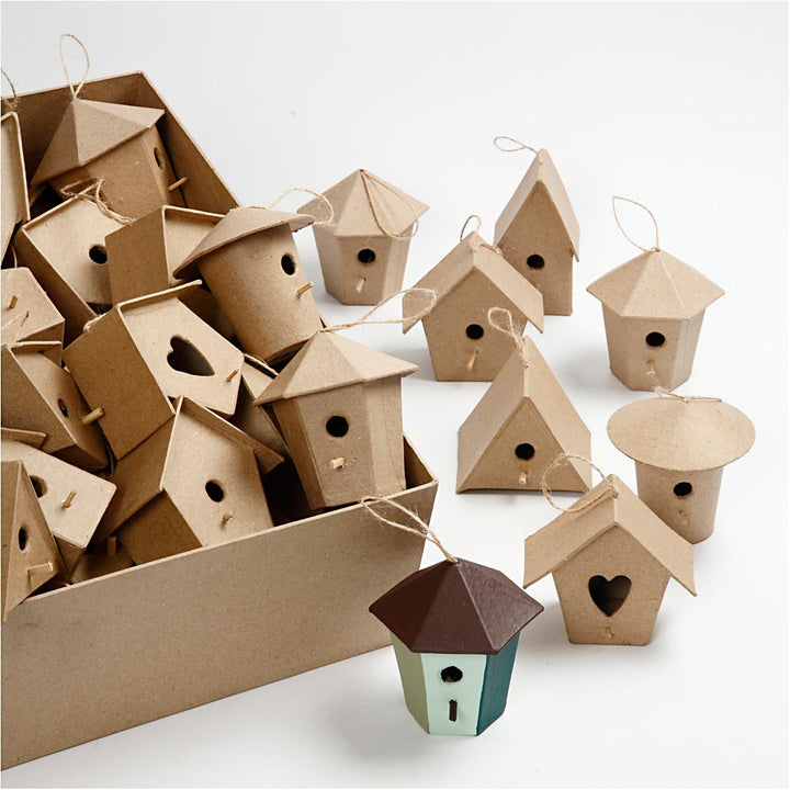 Casas de pájaros mini - 60 unidades