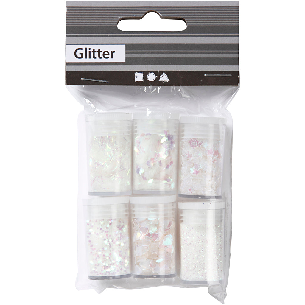 Purpurina y lentejuelas - 6x5 gr