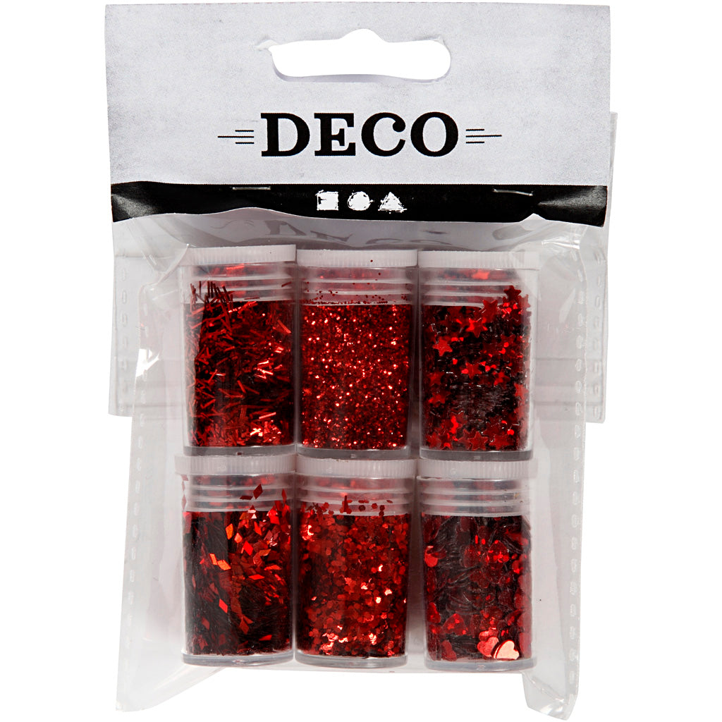 Purpurina y lentejuelas - 6x5 gr