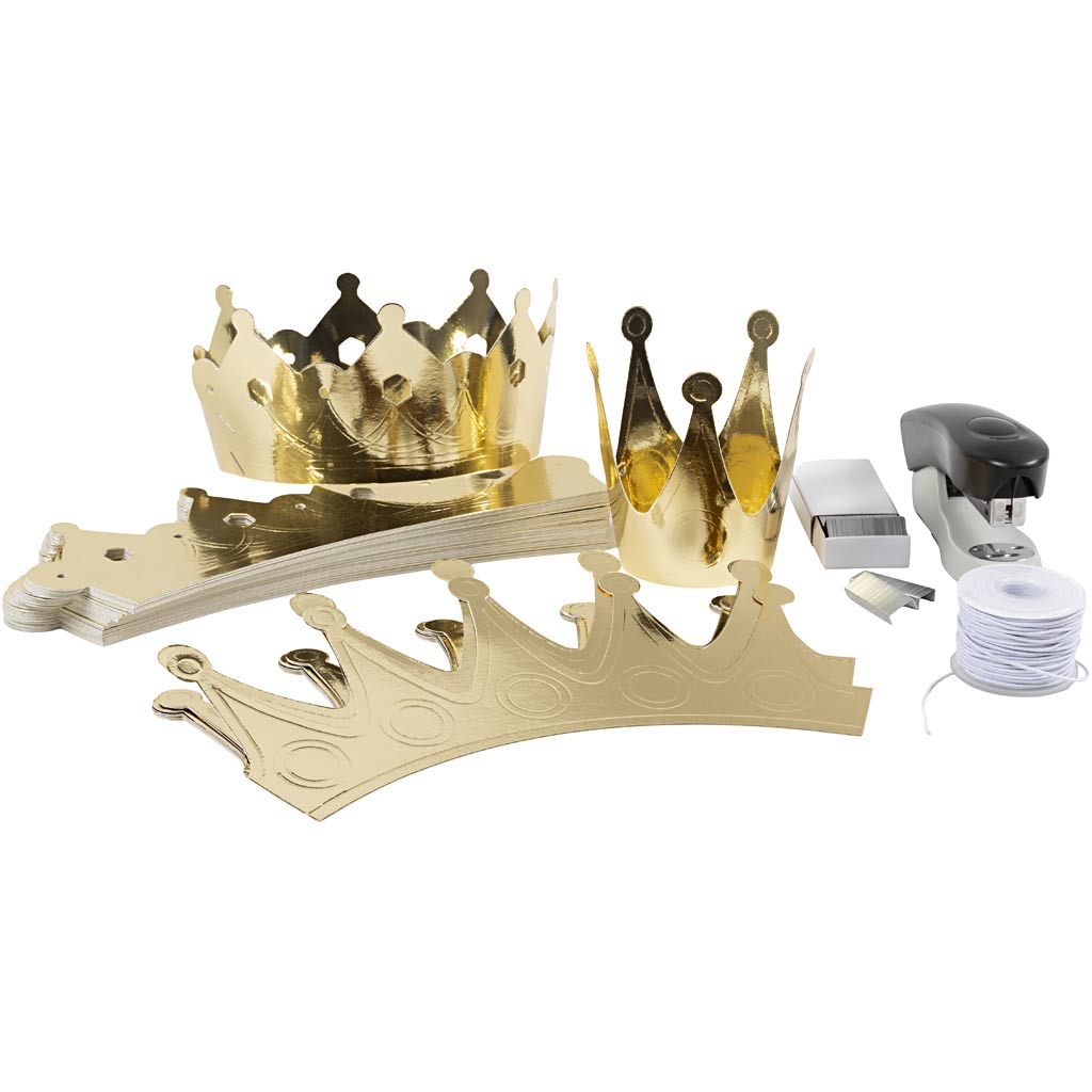Kit coronas Carnaval para hacer — 1 set