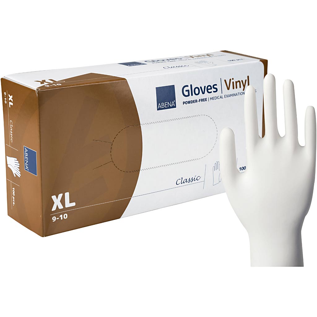 Guantes desechables — 100 ud (1 pack)
