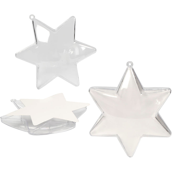 Set 5 estrellas decorativas