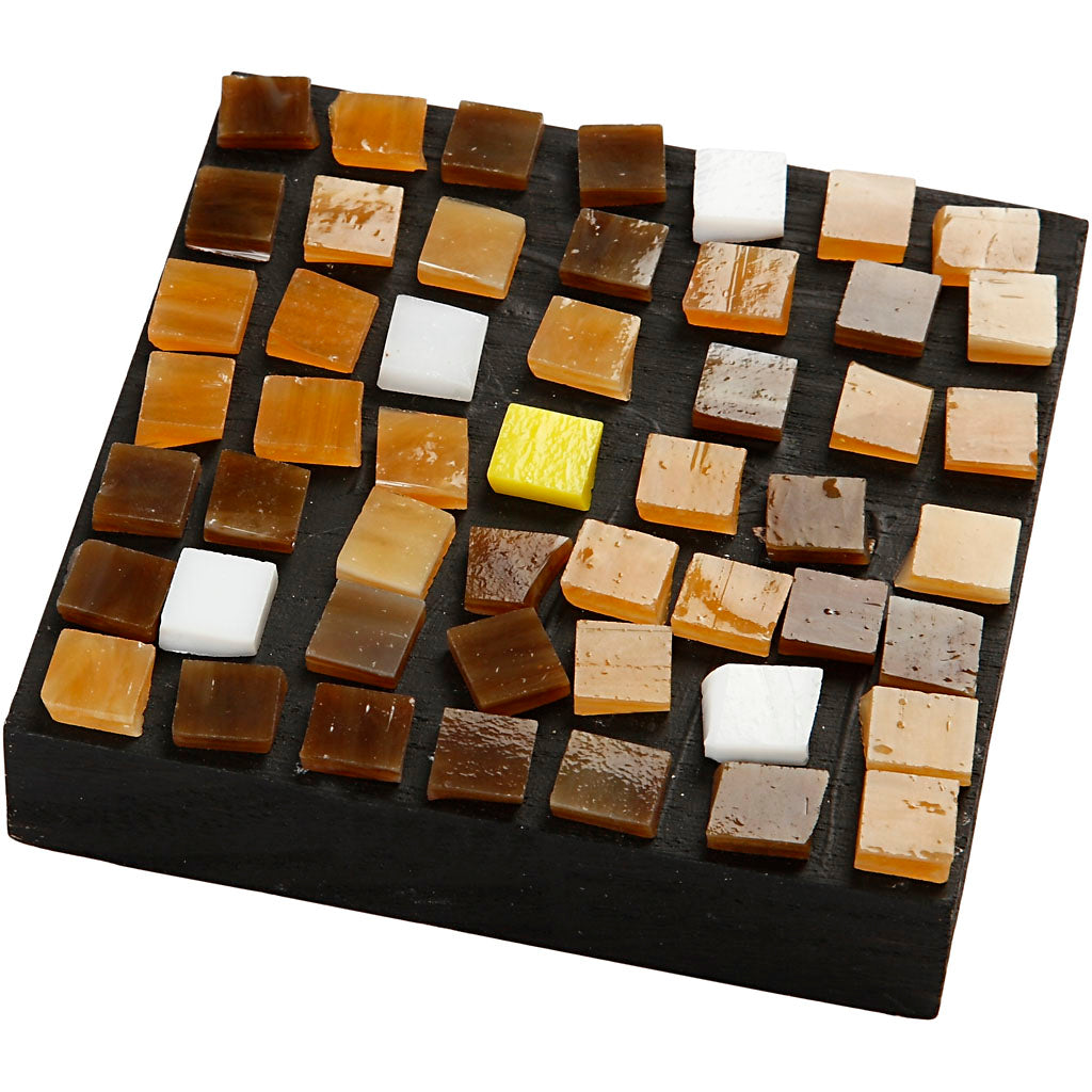 Teselas de cristal para mosaico - 454 gr