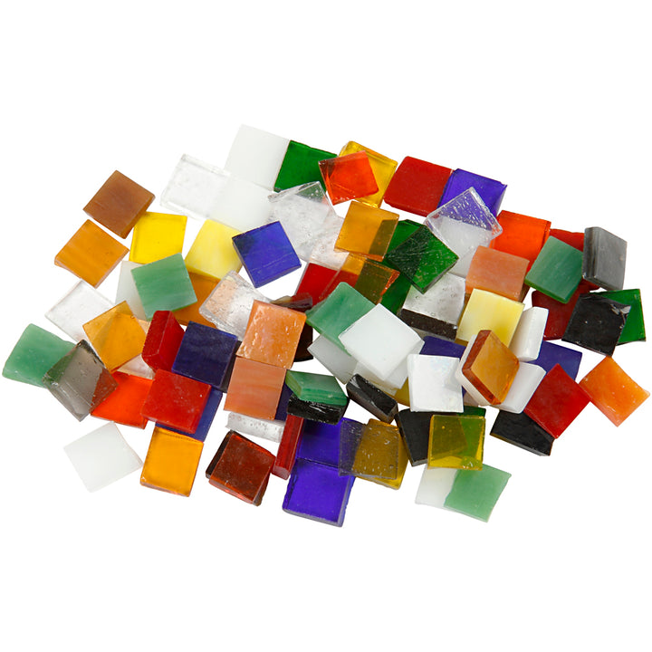 Teselas de cristal para mosaico - 454 gr