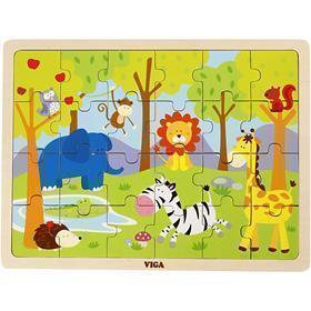 Puzzles de madera VIGA 30x22.5 cm — 1 ud