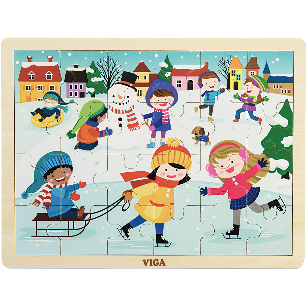 Puzzle VIGA estaciones 30x22.5 cm — 1 ud