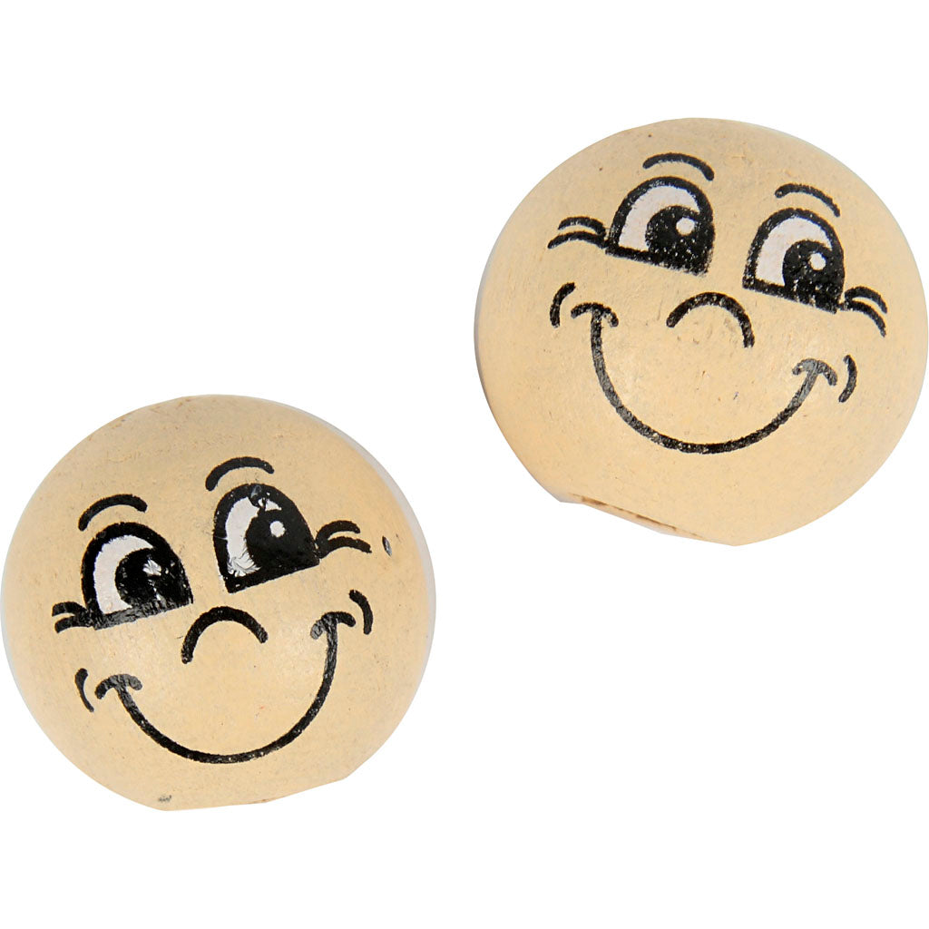 Pelotas de cara sonriente - 20 unidades