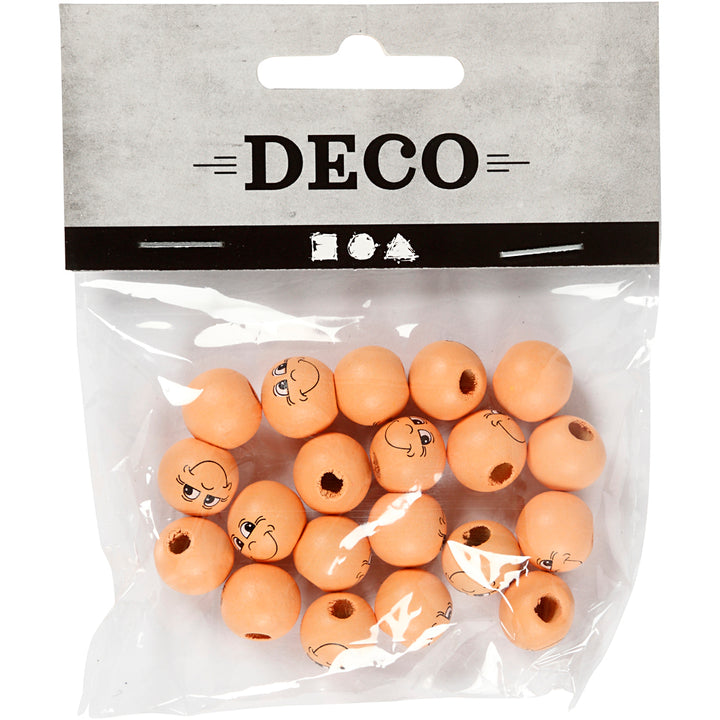 Pelotas de cara sonriente - 20 unidades