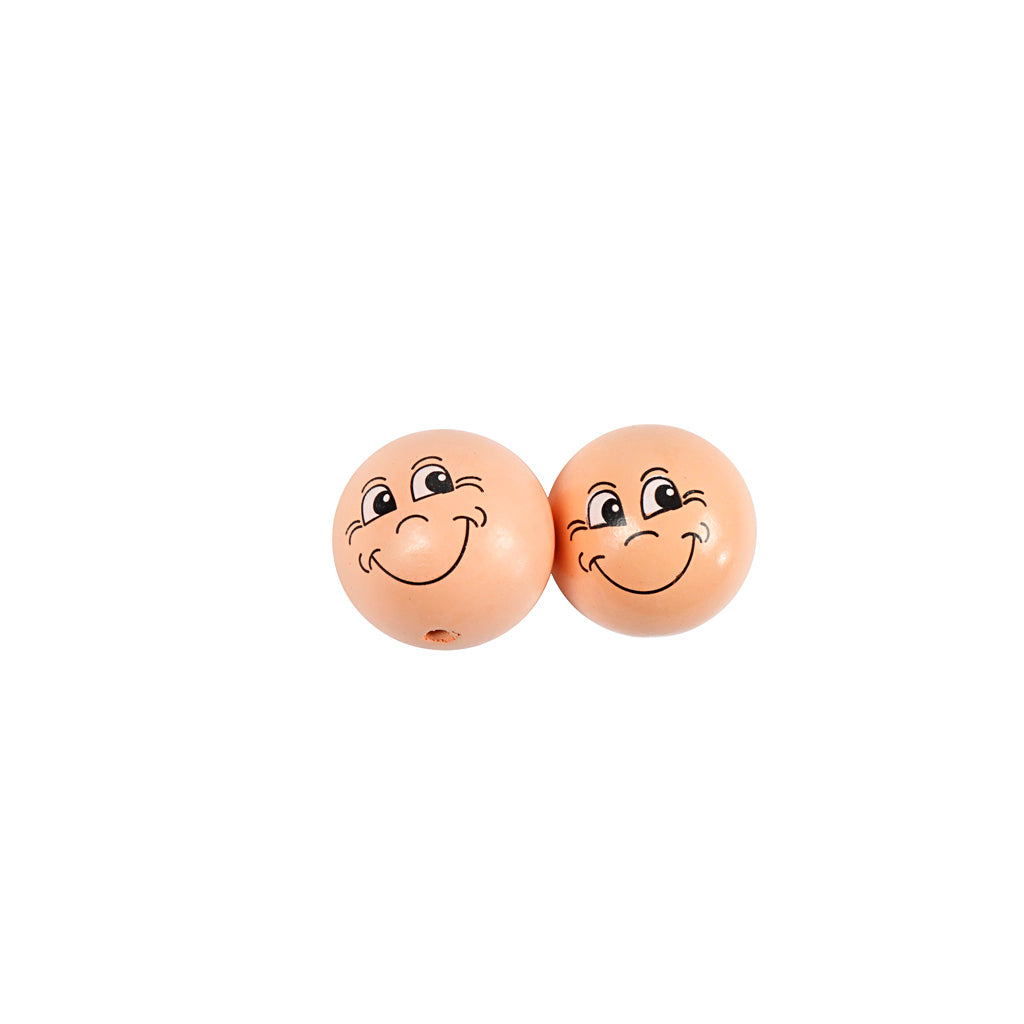 Pelotas de cara sonriente - 10 unidades