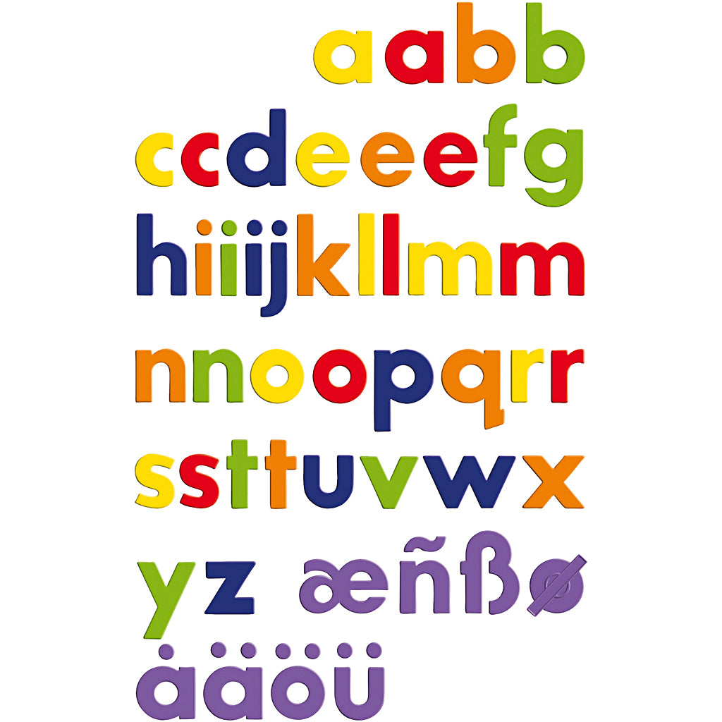 Letras magnéticas — 36 ud (1 pack)