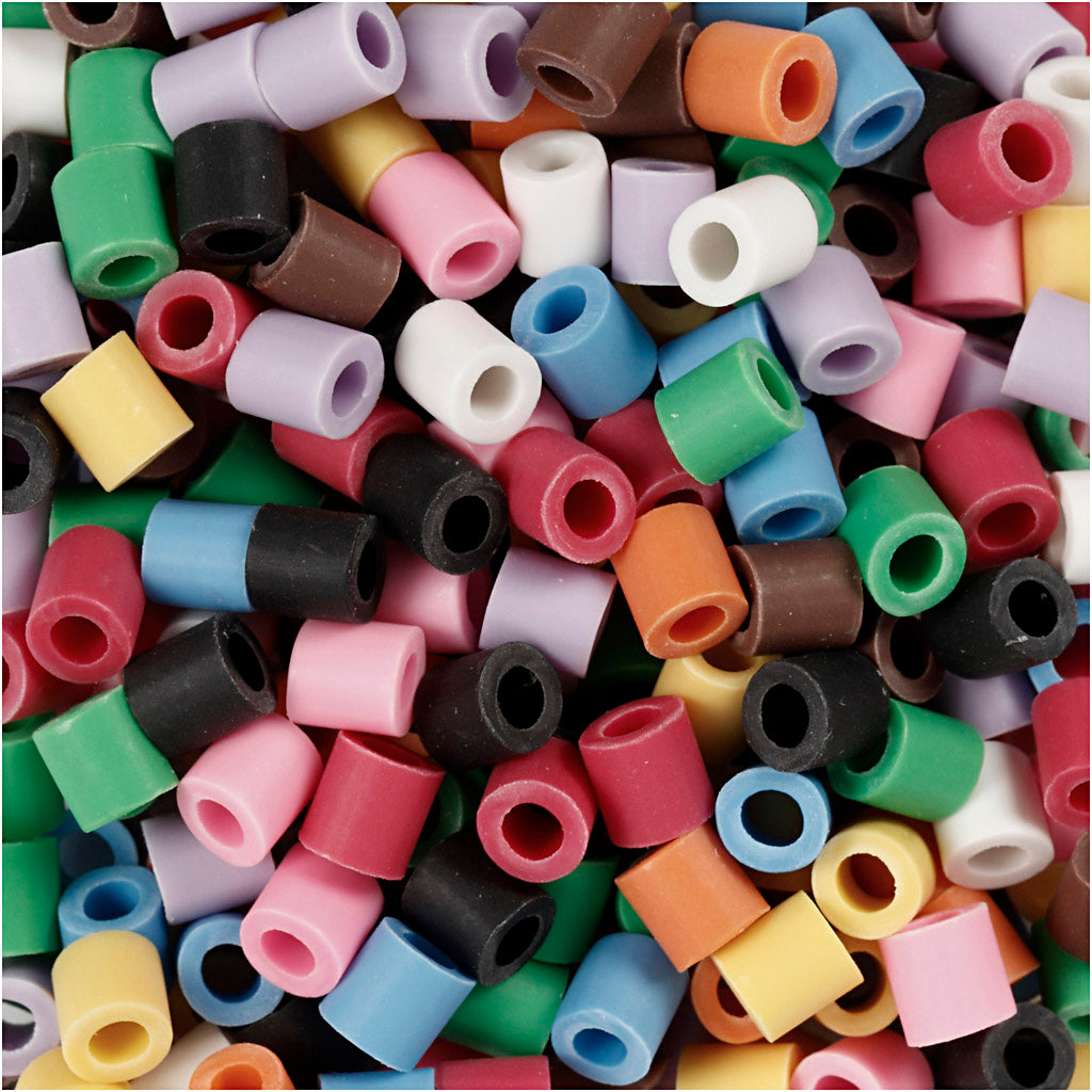 Cuentas NABBI BioBeads colores surtidos 5x5 mm — 3000 ud (1 pack)