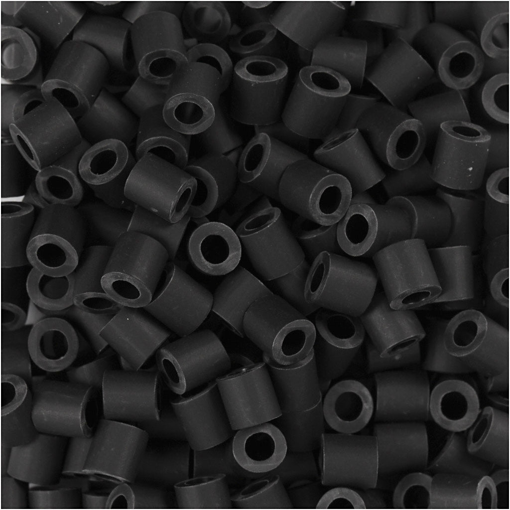 Cuentas NABBI BioBeads negro 5x5 mm — 3000 ud (1 pack)