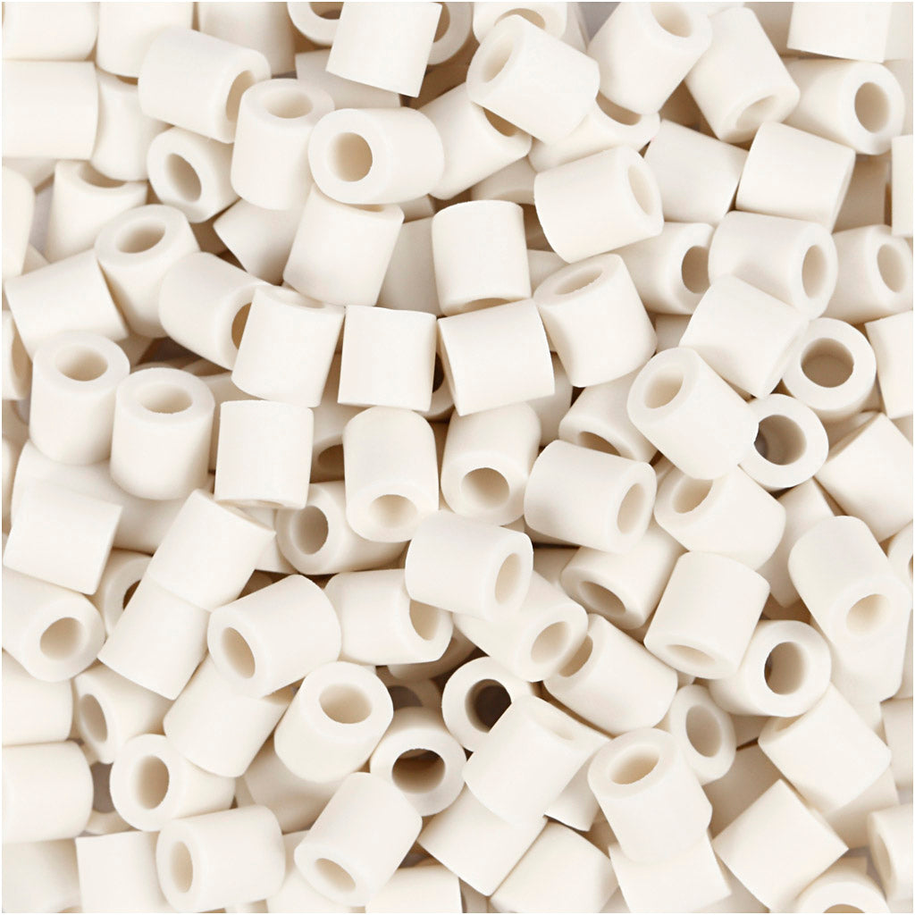 Cuentas NABBI BioBeads blanco 5x5 mm — 3000 ud (1 pack)