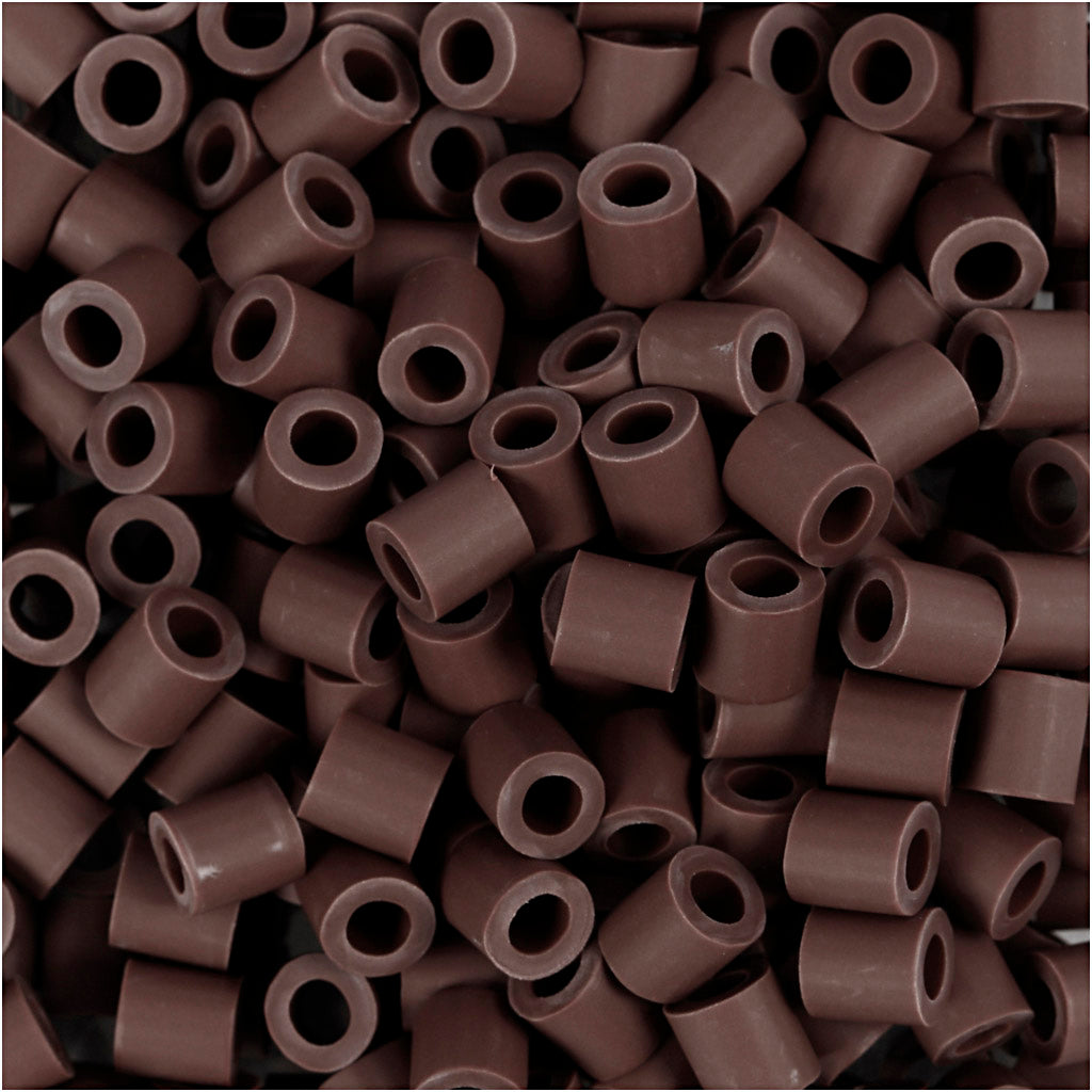 Cuentas NABBI BioBeads marrón 5x5 mm — 3000 ud (1 pack)