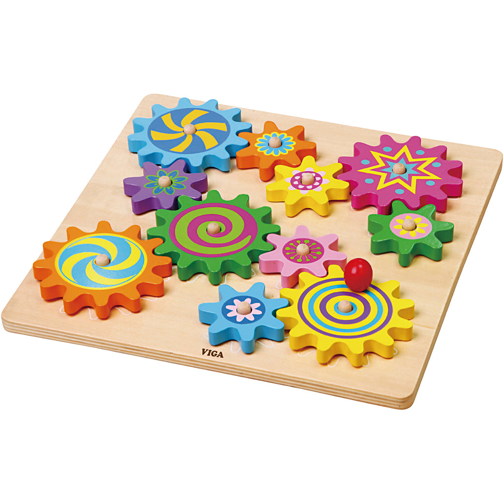 Engranajes de actividad VIGA 30x30 cm — 1 ud