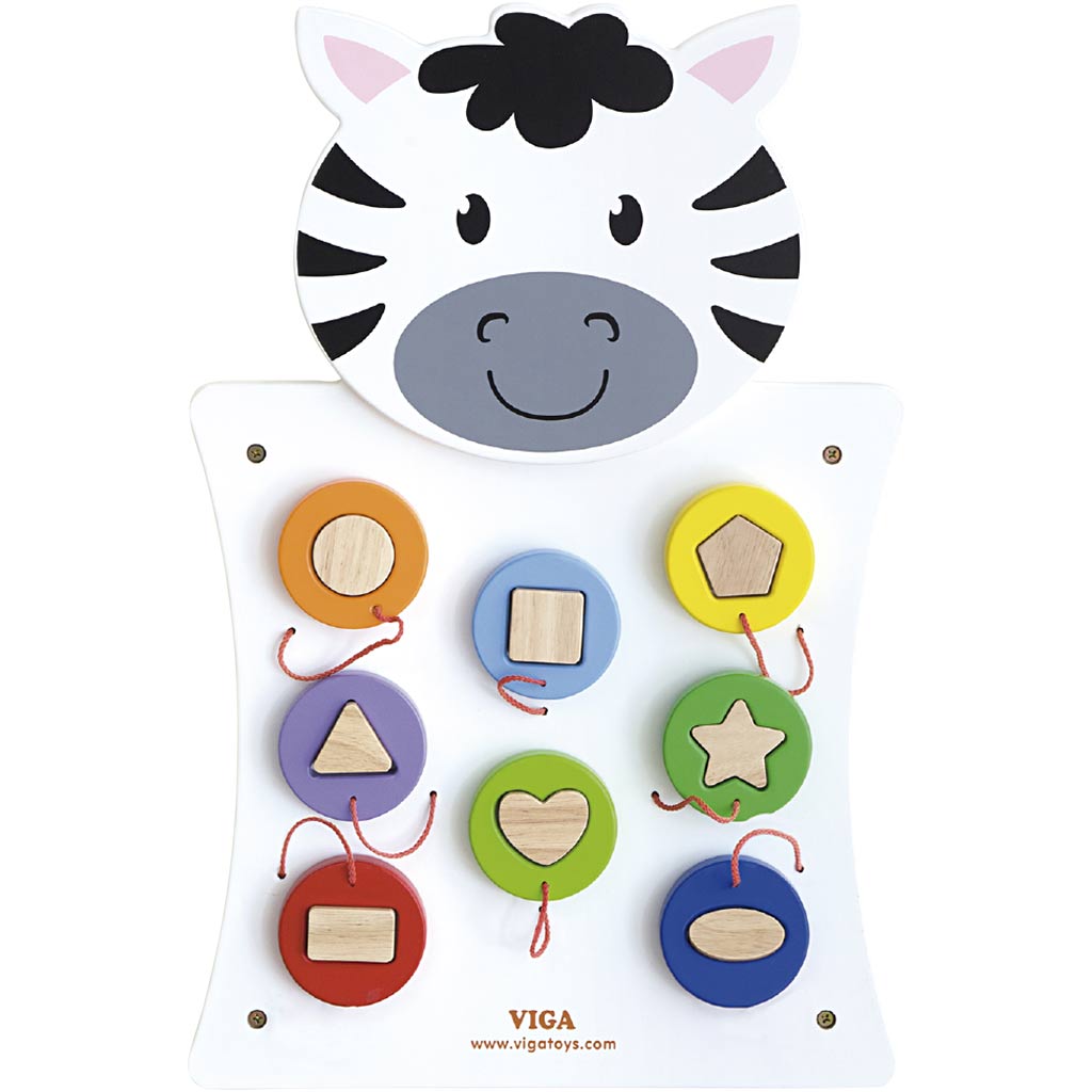 Tablero de actividades VIGA 36x55x3.5 cm — 1 ud