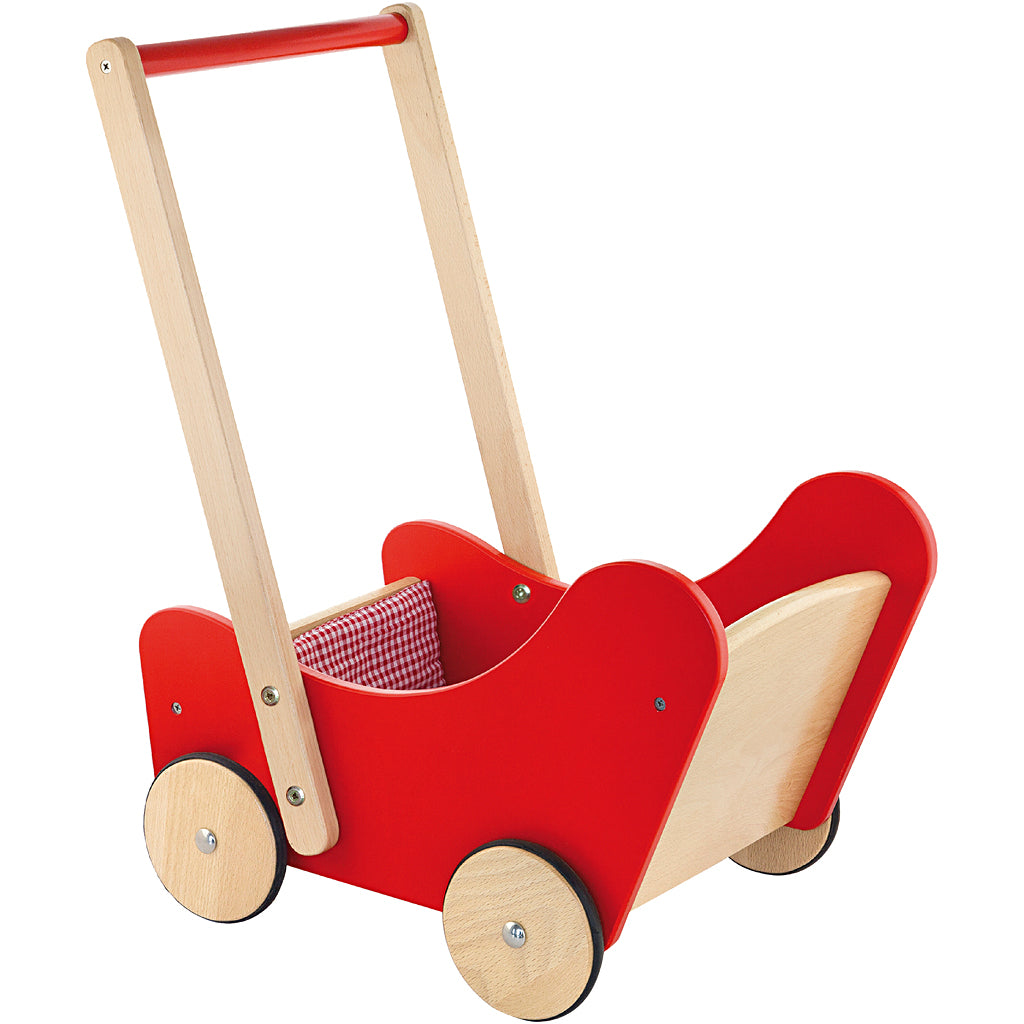 Carrito de muñecas VIGA 52x44x30 cm — 1 ud