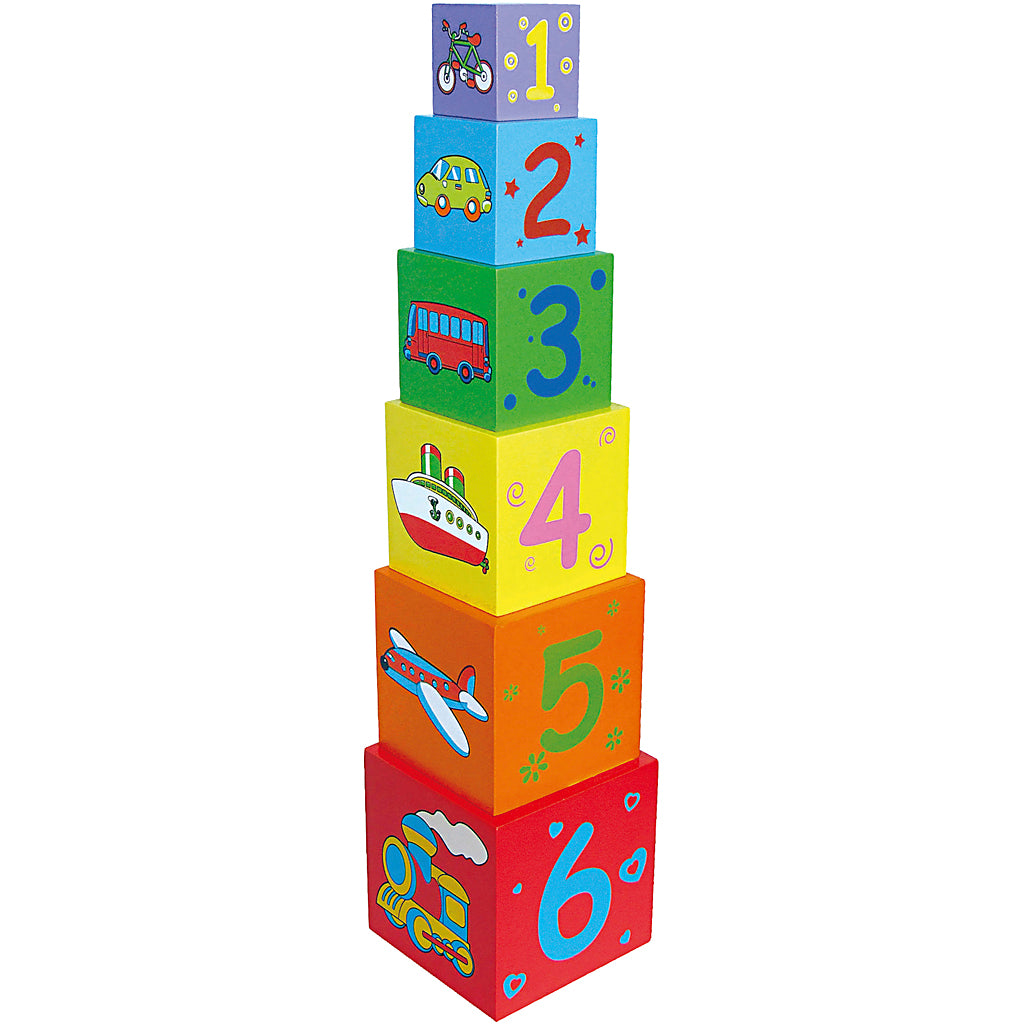 Cajas apilables VIGA 48x11x11 cm — 6 piezas (1 set)