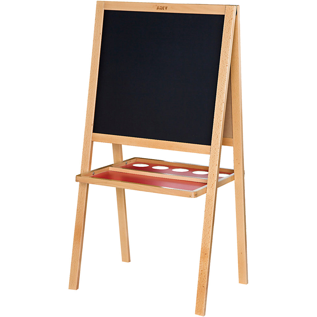 Caballete y pizarra para niños VIGA 125x59x48 cm — 1 ud