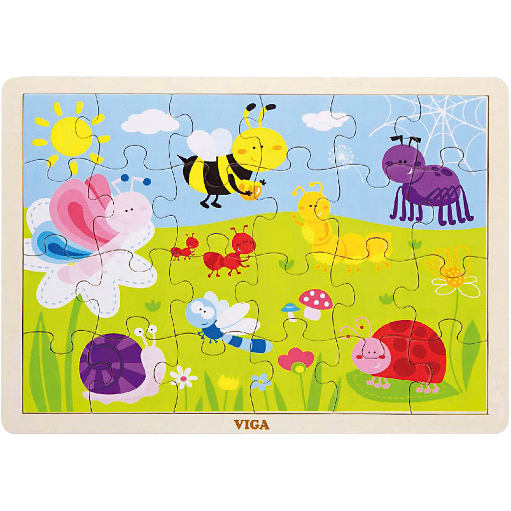 Puzzles de madera VIGA 30x22.5 cm — 1 ud