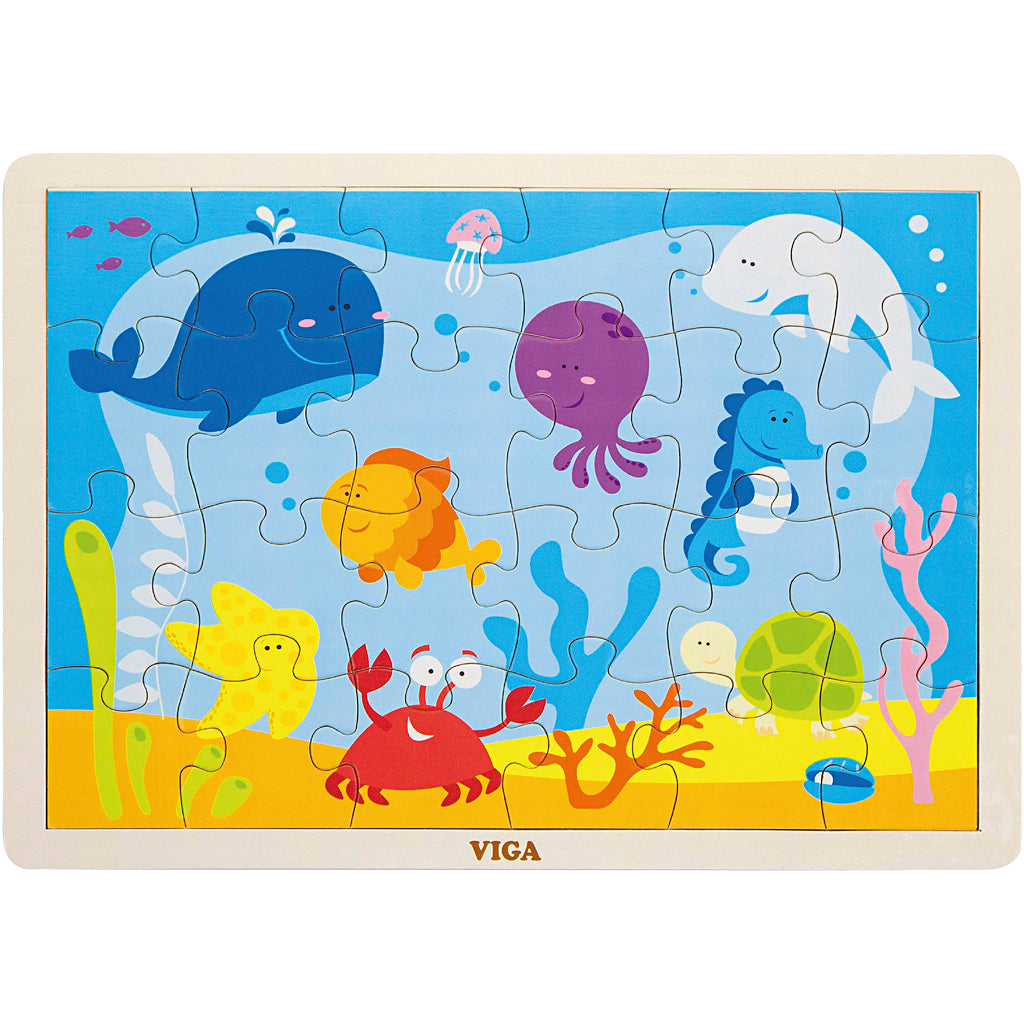Puzzles de madera VIGA 30x22.5 cm — 1 ud