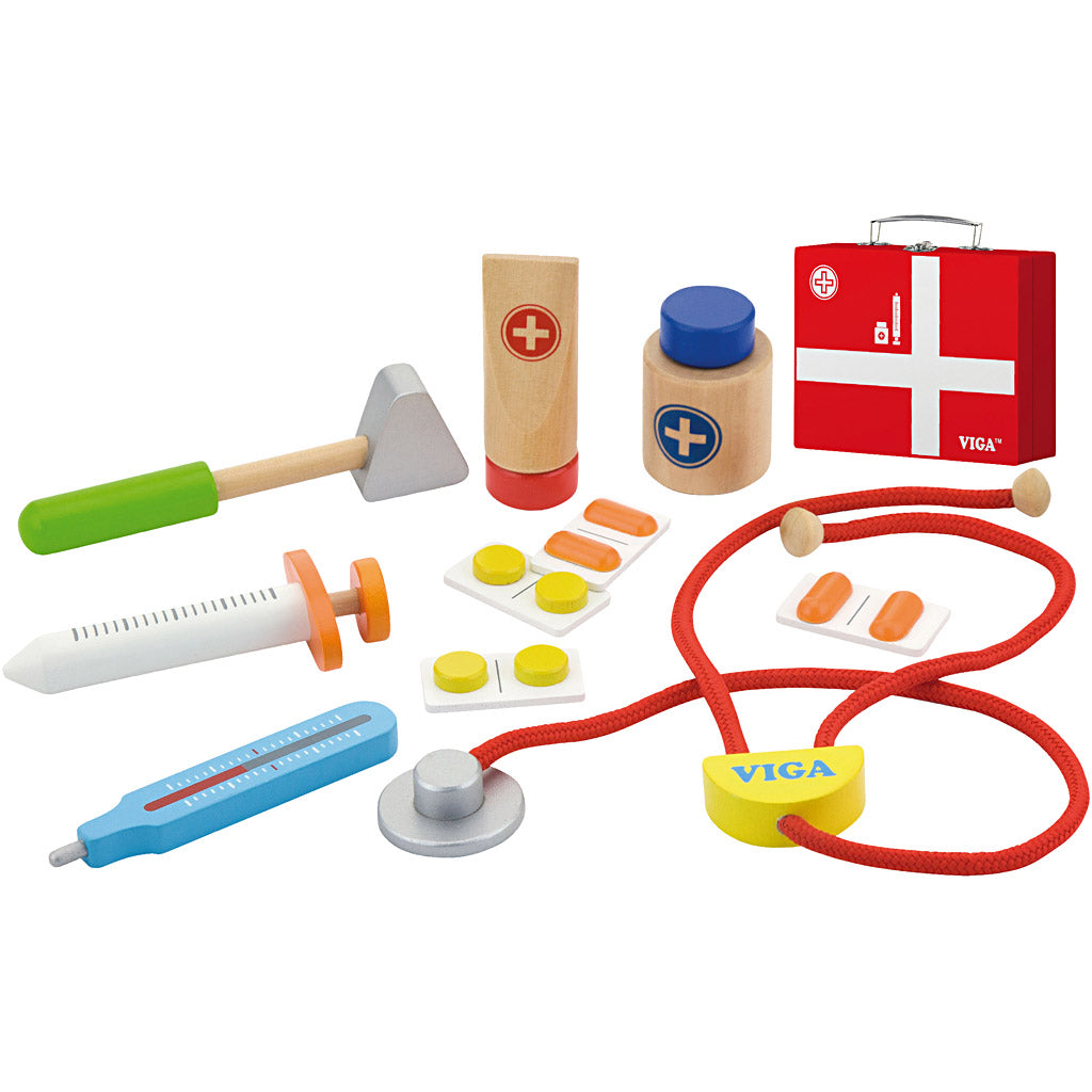 Set de doctor VIGA — 11 piezas (1 set)