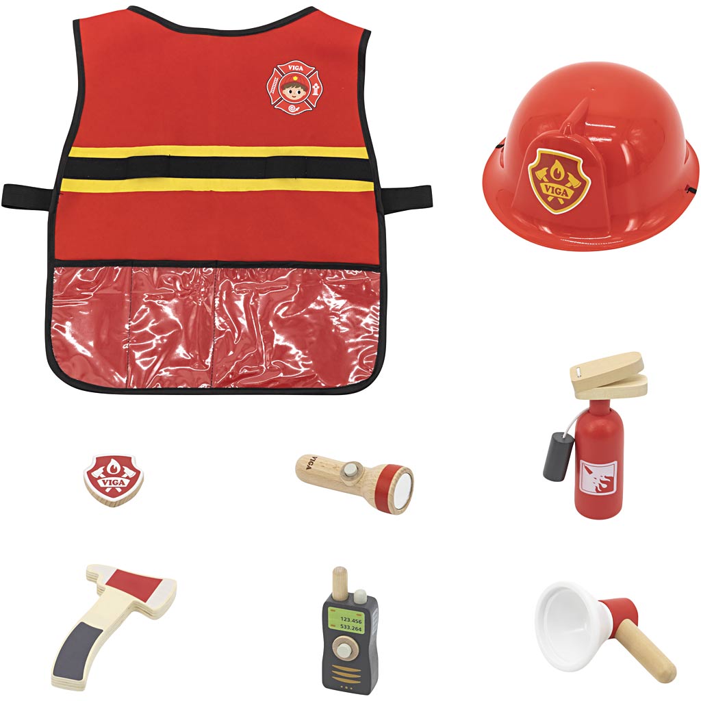 Set bombero VIGA — 8 piezas (1 pack)