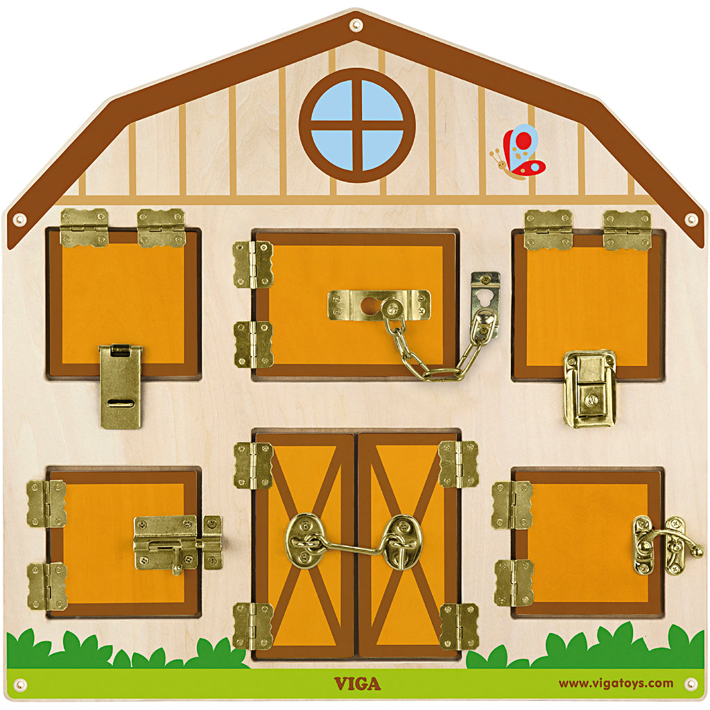 Tablero cerraduras VIGA 44x44 cm — 1 ud