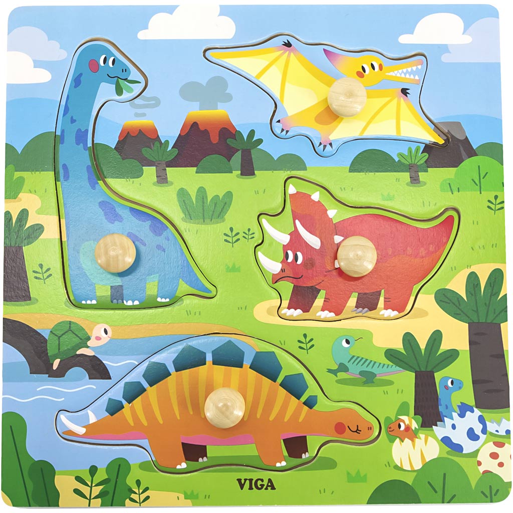 Puzzle VIGA con pomos L: 22 cm — 1 ud