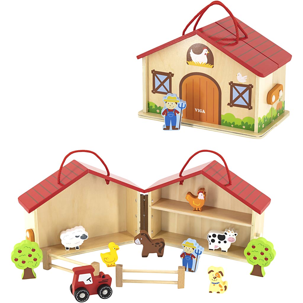 Set de granja VIGA L: 23 cm — 1 ud