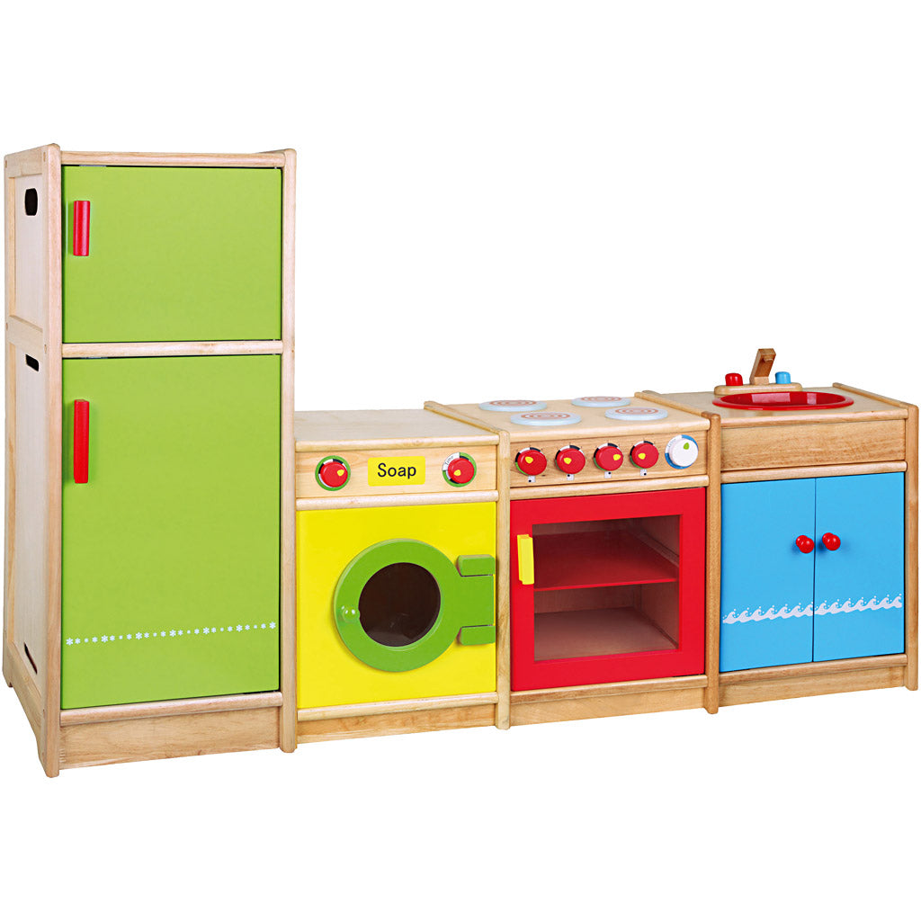Cocinita de madera VIGA — 4 piezas (1 set)
