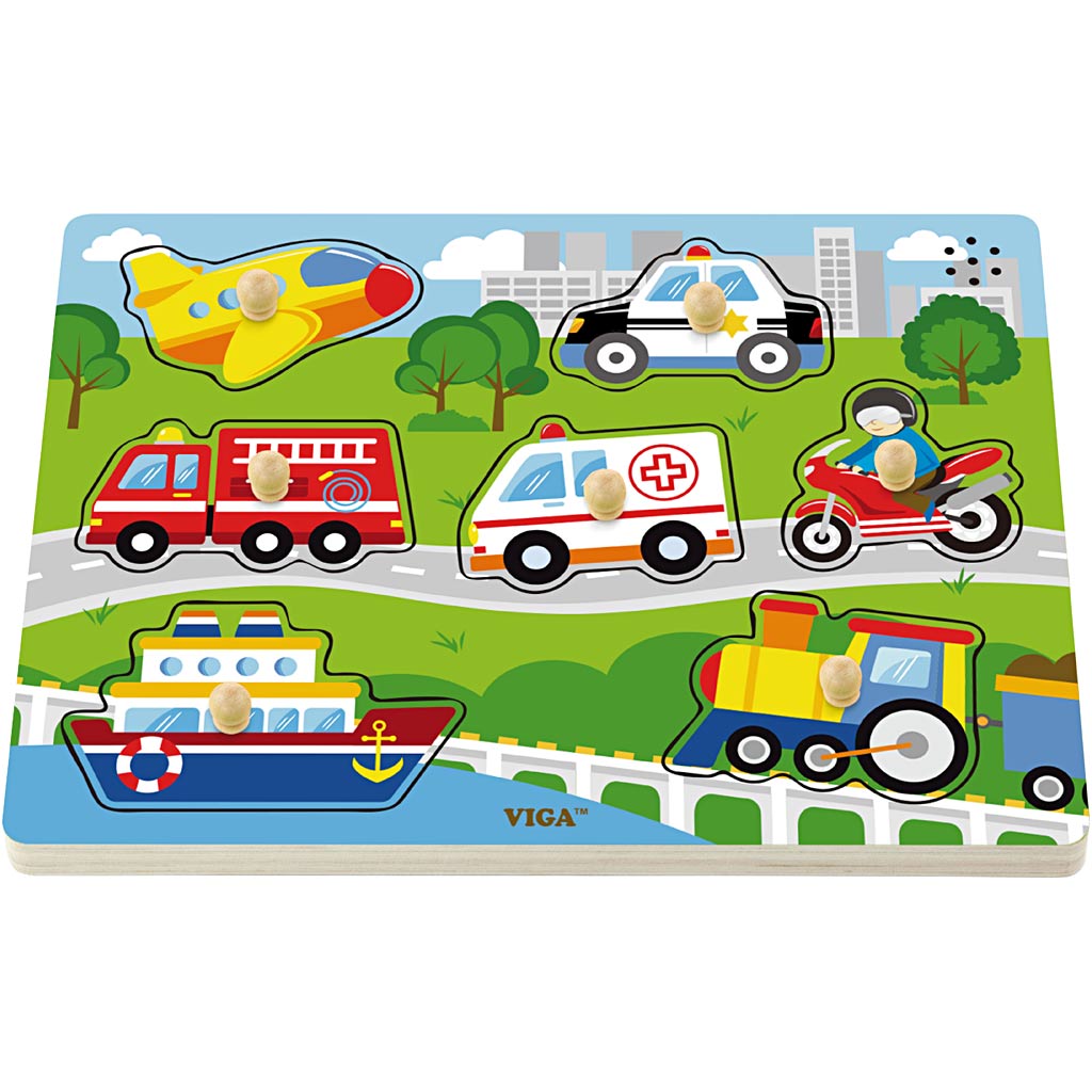 Puzzle VIGA con sonidos 33x22.5x3 cm — 1 ud
