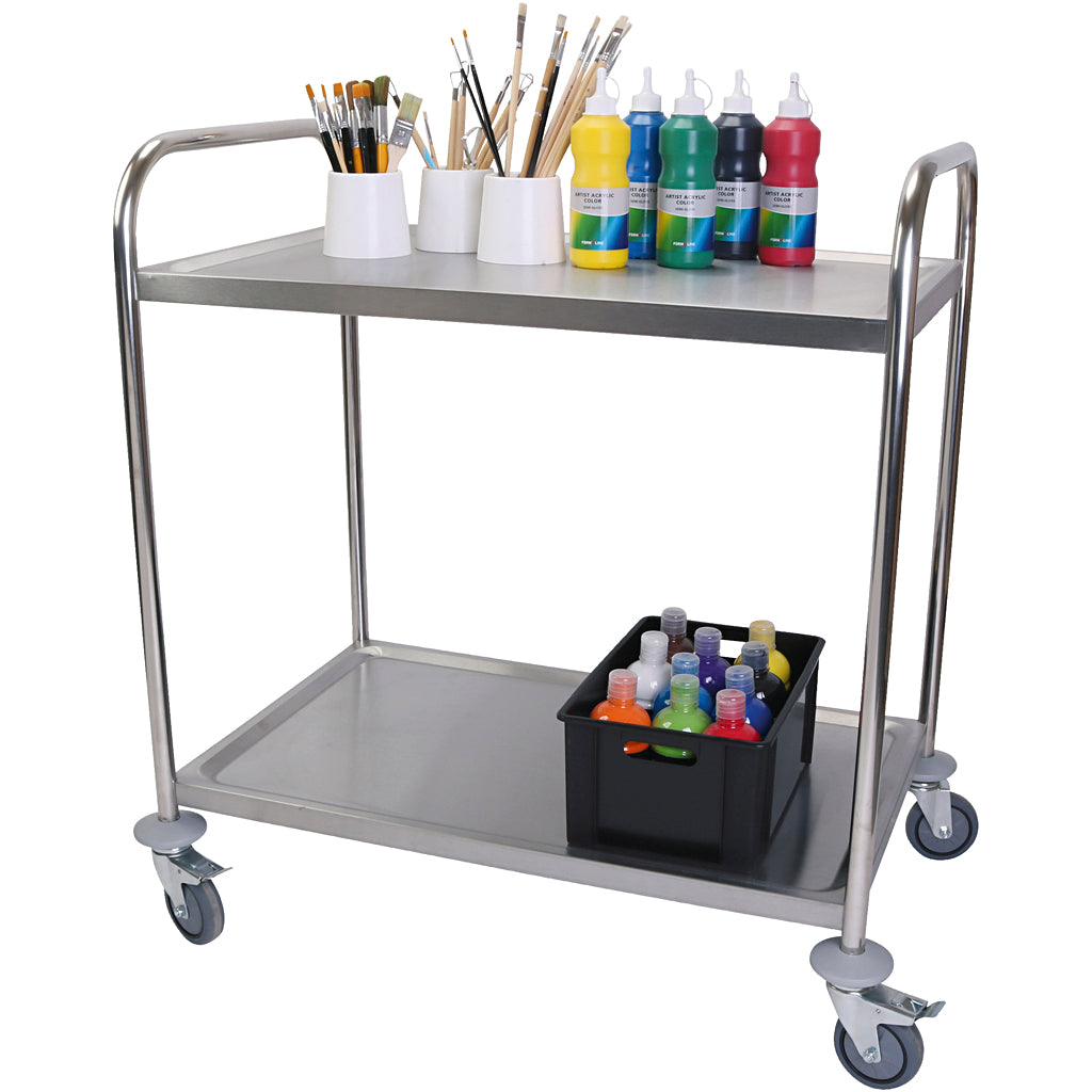 Carro de acero 51x83 cm — 1 ud