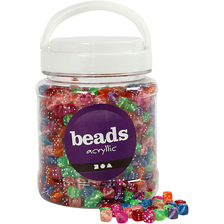 Cuentas en forma de dado - 700 ml