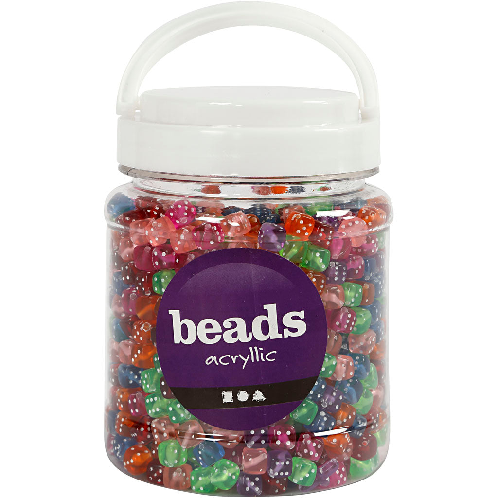 Cuentas en forma de dado - 700 ml