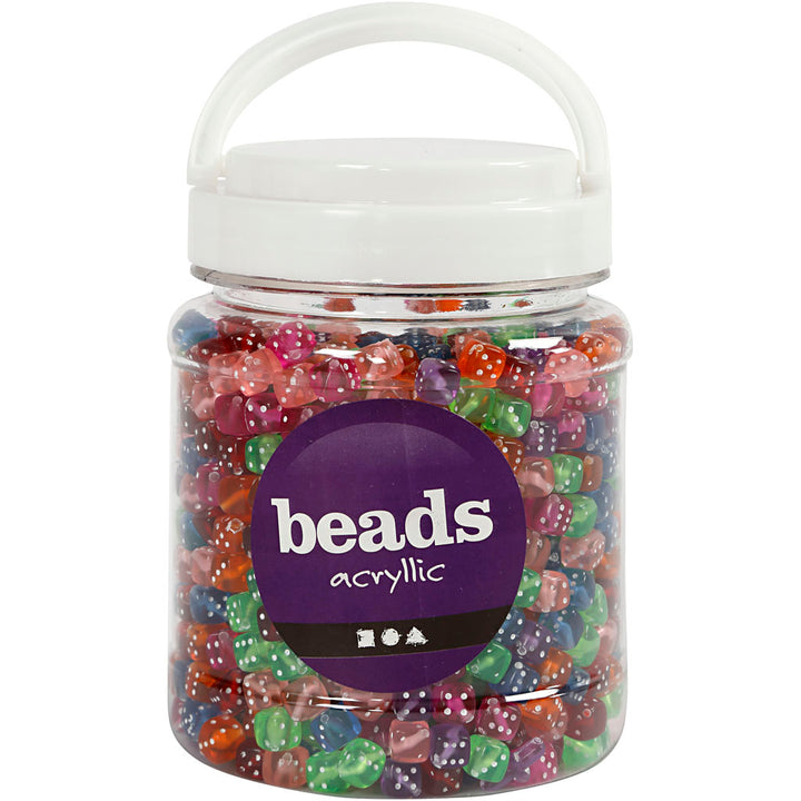Cuentas en forma de dado - 700 ml