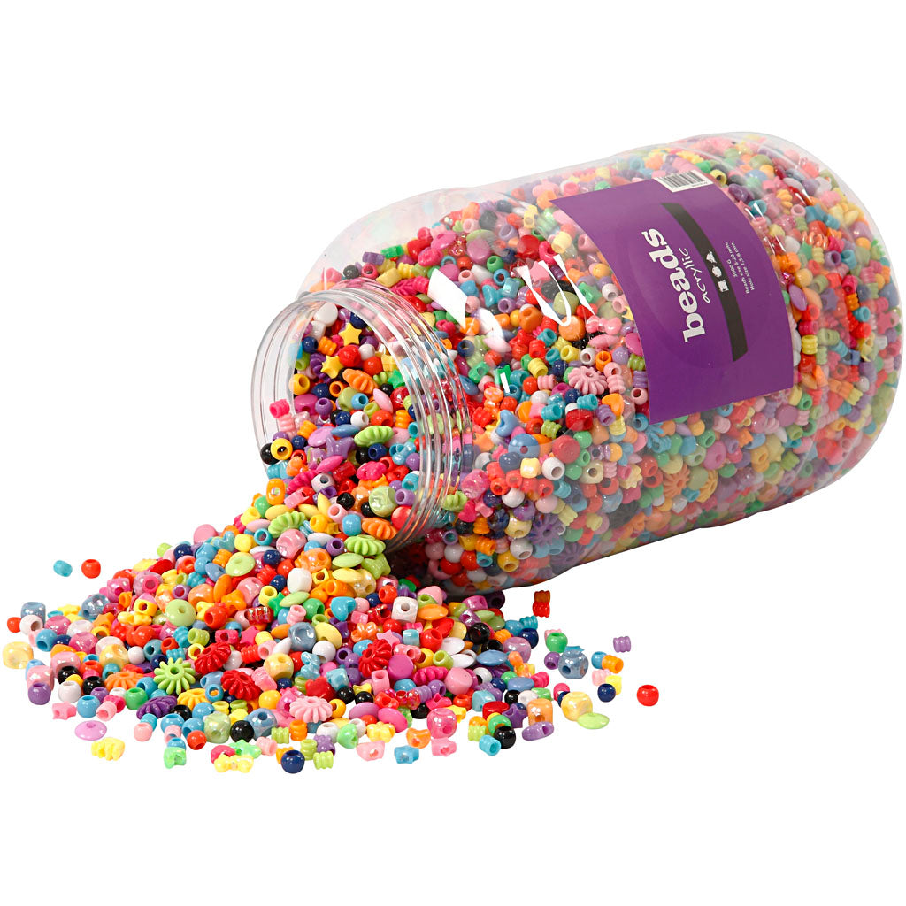Cubo de cuentas de plástico - 5700 ml