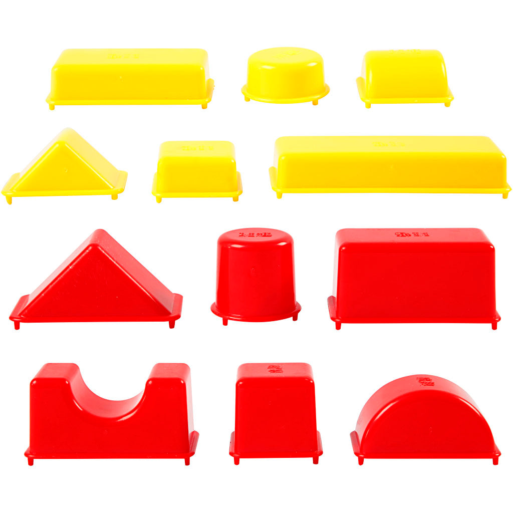 Moldes para arena - 12 unidades
