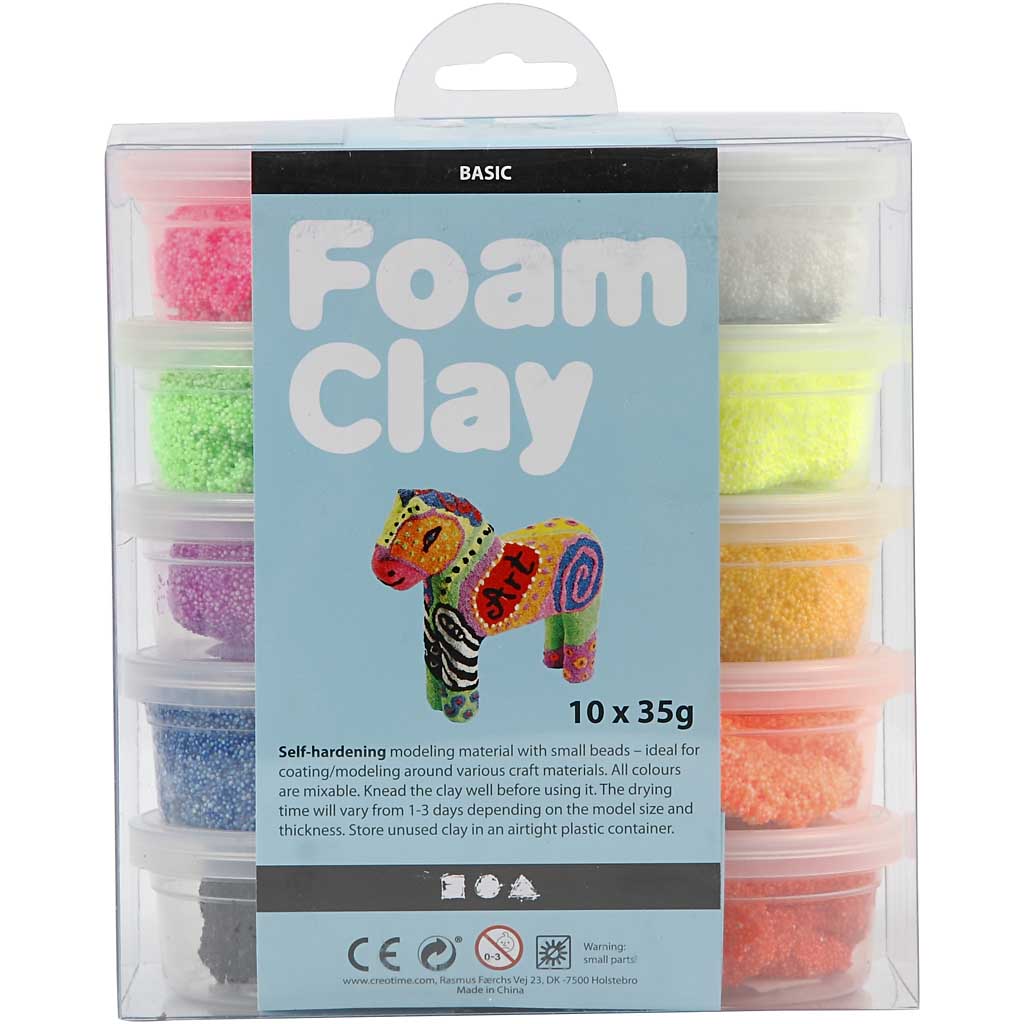 Foam Clay - 10x35 gr