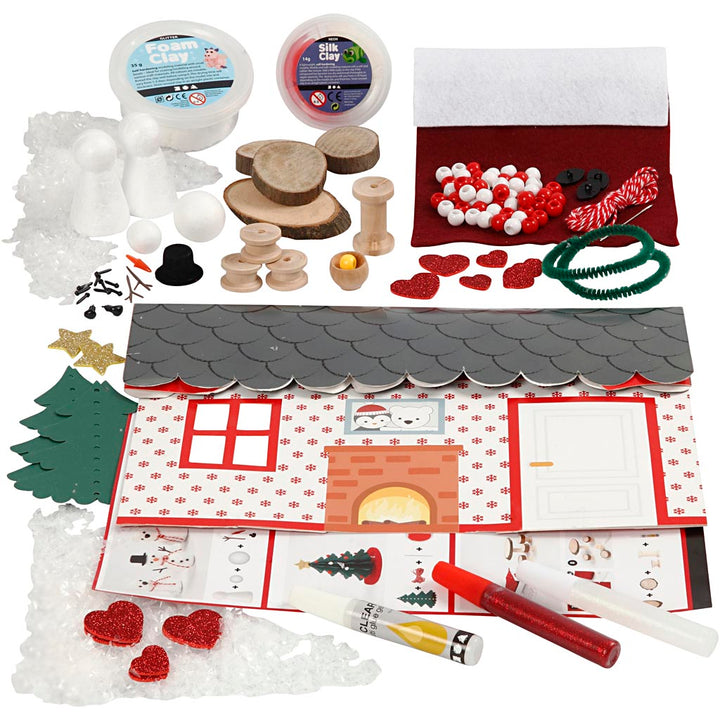 Casa fiesta navideña - 1 set